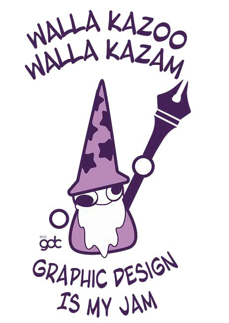 Polished final vector drawing of the wizard