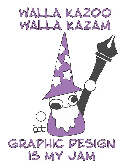 Digital rough draft drawing of the wizard
