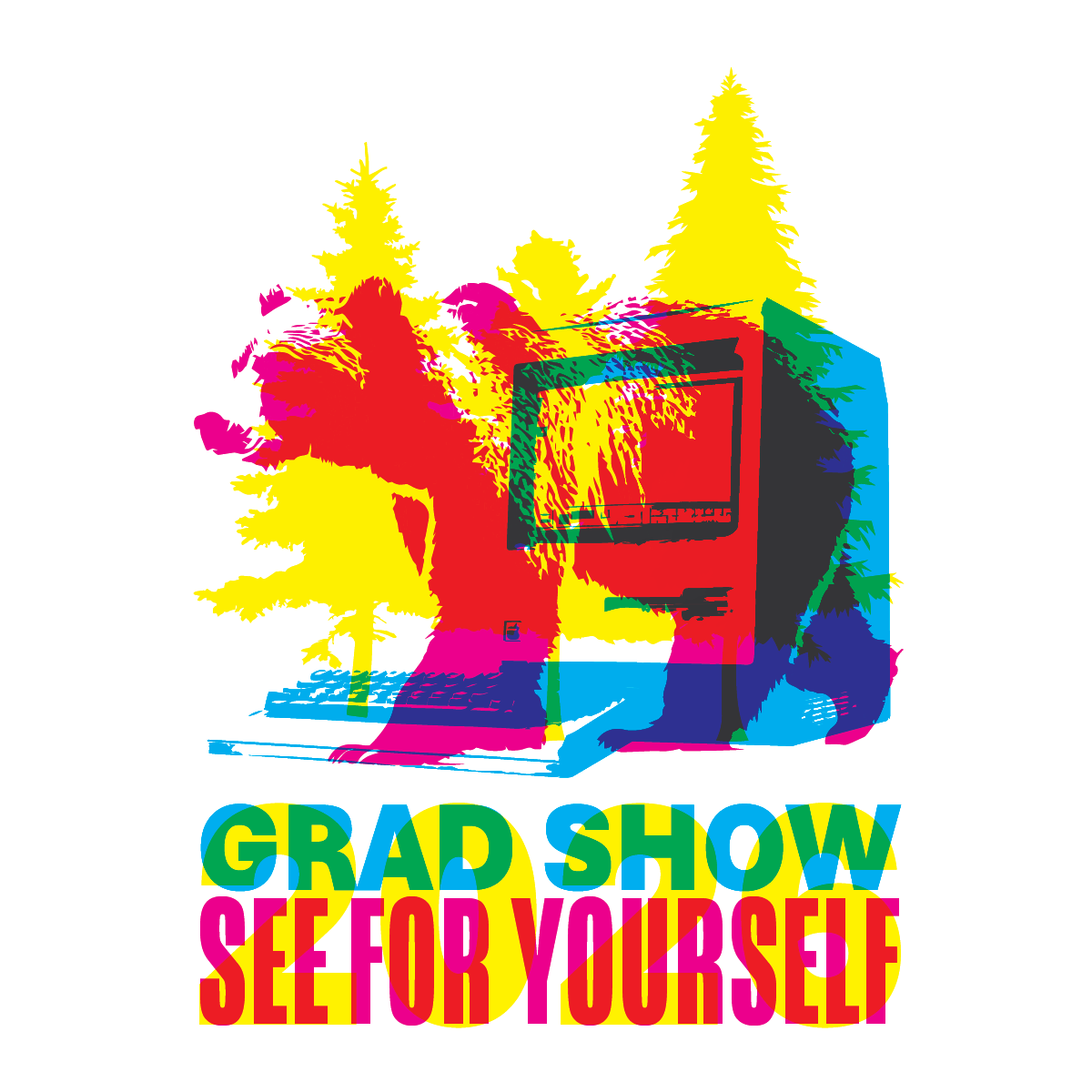 SFCC Grad Show 2026 logo design